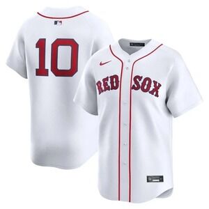 Nike® (Men's Medium) Boston Red Sox #10 Limited Home Replica Jersey - $175